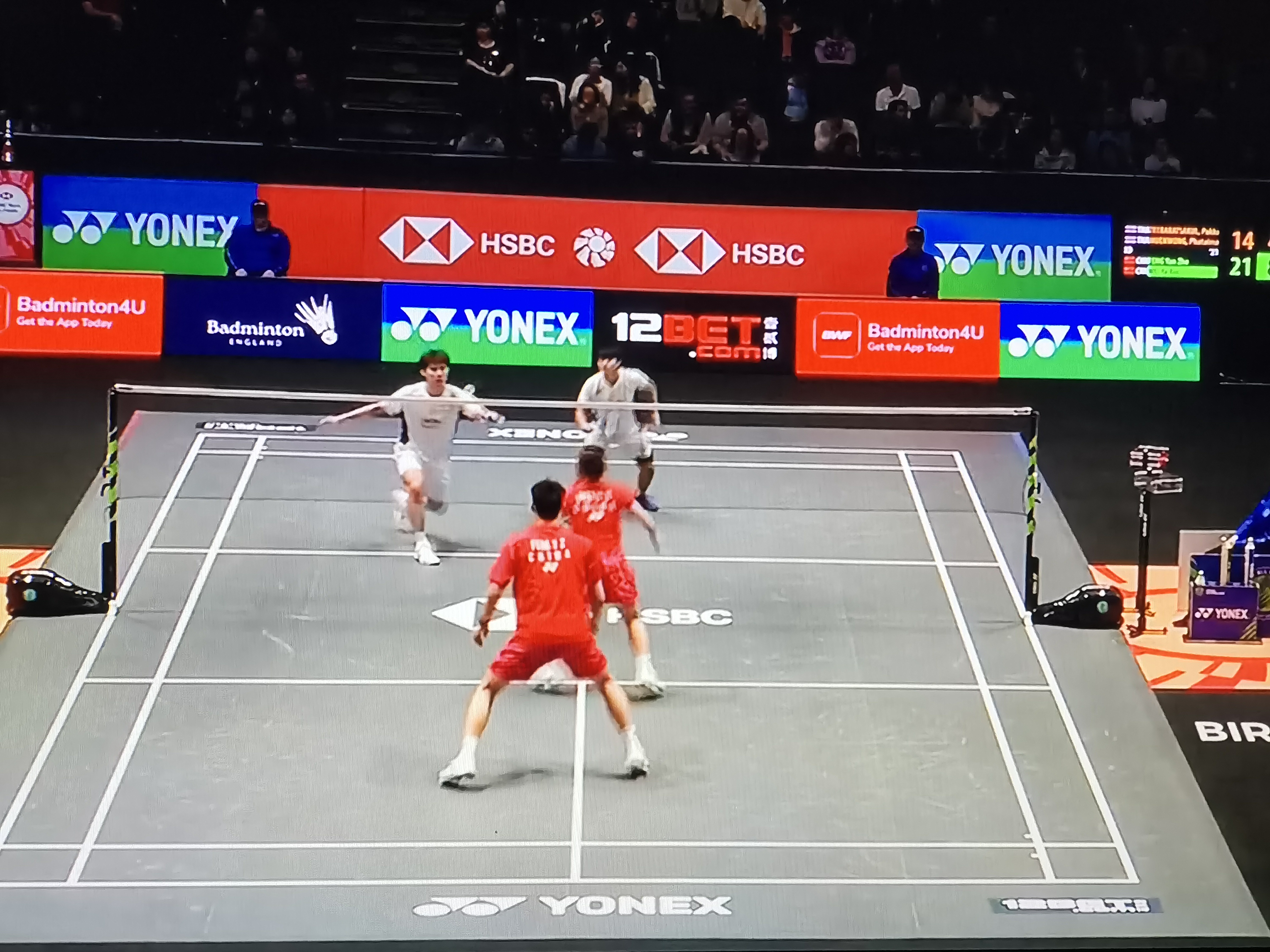 关于印度羽毛球队鏖战泰国羽毛球队，安赛龙关键制胜的信息