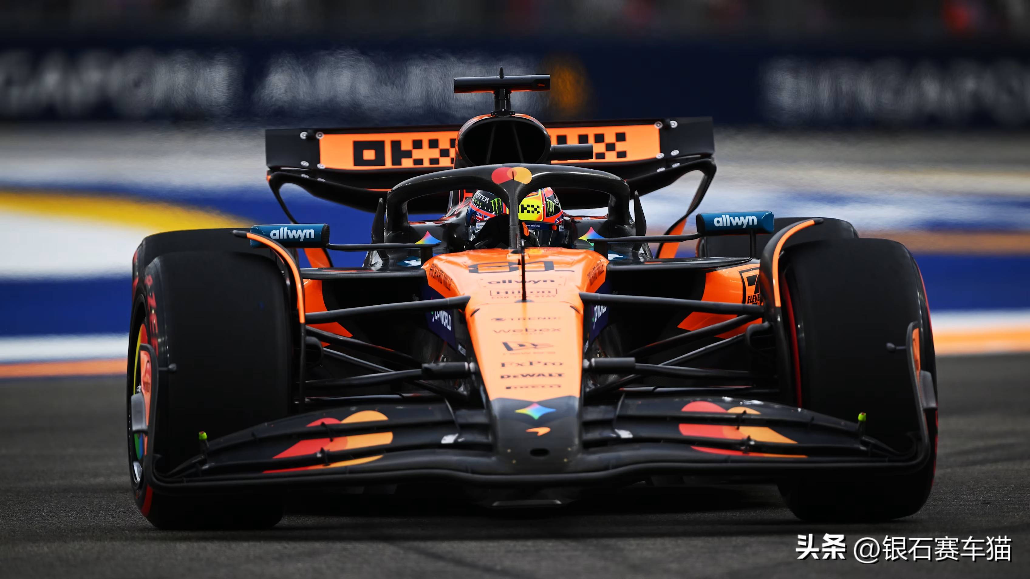 包含迈凯伦横扫索伯车队，拉塞尔扛起全队的词条